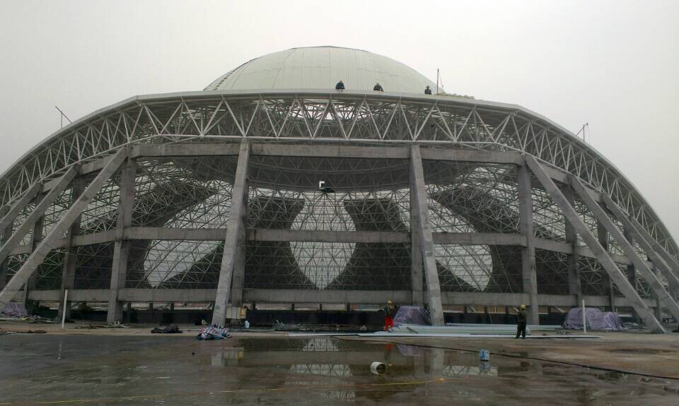 新余温泉馆网架工程